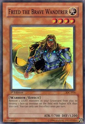 Image of Freed the Brave Wanderer [IOC-014] Super Rare