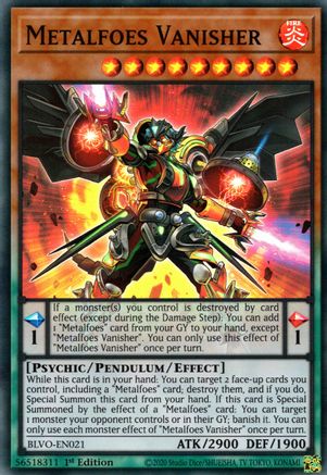 Image of Metalfoes Vanisher [BLVO-EN021] Super Rare