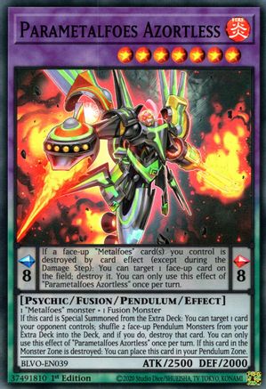Image of Parametalfoes Azortless [BLVO-EN039] Super Rare