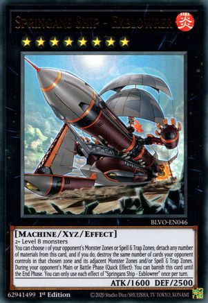 Image of Springans Ship - Exblowrer [BLVO-EN046] Ultra Rare
