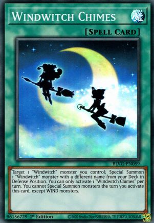 Image of Windwitch Chimes [BLVO-EN059] Super Rare