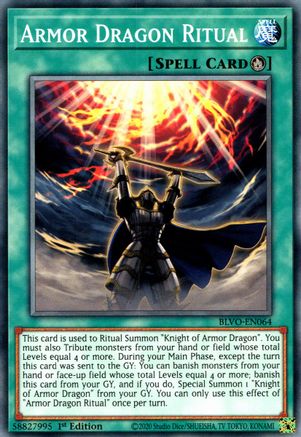 Image of Armor Dragon Ritual [BLVO-EN064] Common