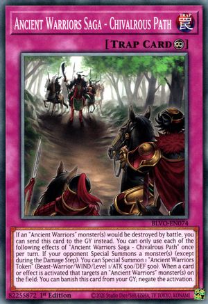 Image of Ancient Warriors Saga - Chivalrous Path [BLVO-EN074] Common