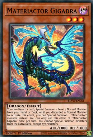 Image of Materiactor Gigadra [BLVO-EN081] Super Rare