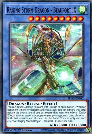Image of Raging Storm Dragon - Beaufort IX [BLVO-EN082] Common