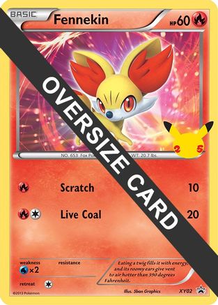 Image of Fennekin (XY02) (Jumbo Card) [First Partner Pack]