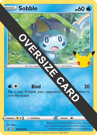 Image of Sobble (SWSH003) (Jumbo Card) [First Partner Pack]