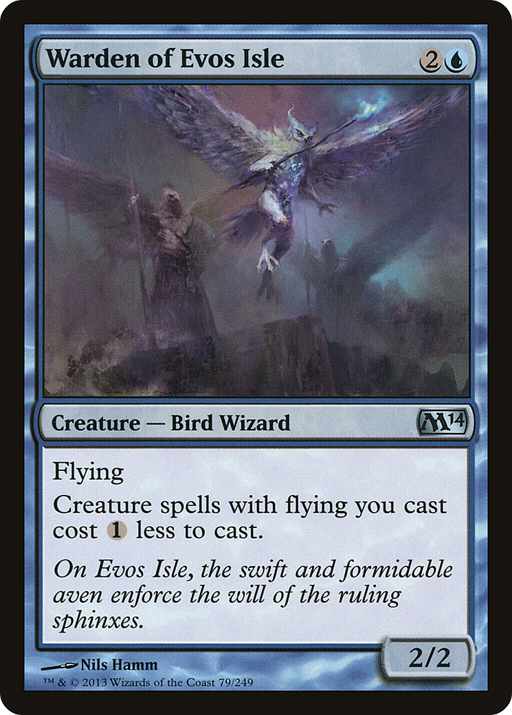 Image of Warden of Evos Isle [Magic 2014]