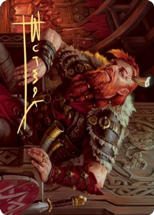 Image of Arni Brokenbrow Art Card (Gold-Stamped Signature) [Kaldheim Art Series]