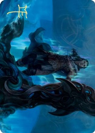 Image of Cosima, God of the Voyage Art Card (Gold-Stamped Signature) [Kaldheim Art Series]