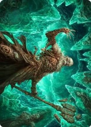 Image of Draugr Necromancer Art Card [Kaldheim Art Series]