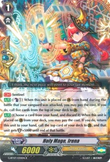 Image of Holy Mage, Irena (G-BT07/030EN) [Glorious Bravery of Radiant Sword]
