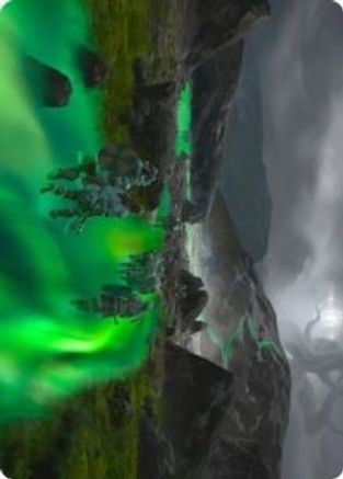 Image of Path to the World Tree Art Card [Kaldheim Art Series]