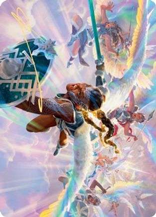 Image of Starnheim Unleashed Art Card (Gold-Stamped Signature) [Kaldheim Art Series]