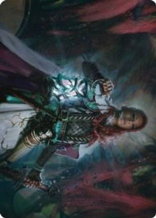 Image of Tergrid, God of Fright Art Card [Kaldheim Art Series]