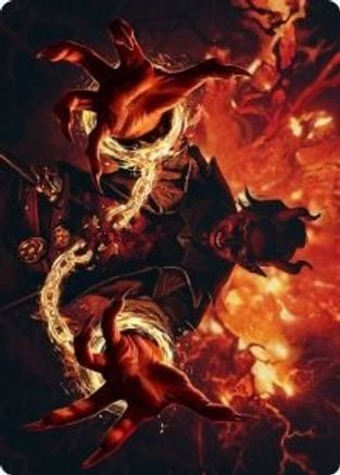 Image of Tibalt's Trickery Art Card [Kaldheim Art Series]