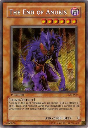 Image of The End of Anubis [AST-000] Secret Rare