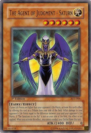 Image of The Agent of Judgment - Saturn [AST-006] Ultra Rare