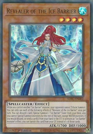 Image of Revealer of the Ice Barrier [SDFC-EN002] Ultra Rare