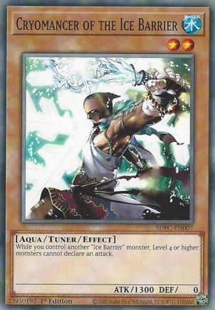 Image of Cryomancer of the Ice Barrier [SDFC-EN007] Common