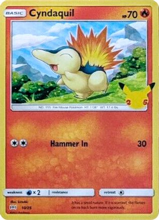 Image of Cyndaquil [McDonald's 25th Anniversary]