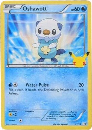 Image of Oshawott (21/25) [McDonald's 25th Anniversary]