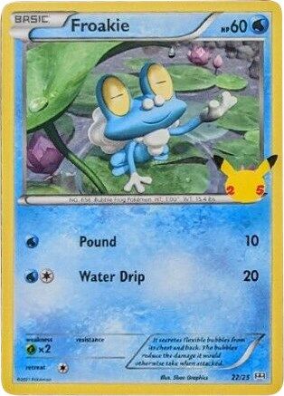 Image of Froakie (22/25) [McDonald's 25th Anniversary]