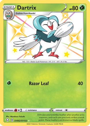 Image of Dartrix (SV002/SV122) [Sword & Shield: Shining Fates]