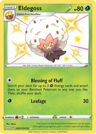 Image of Eldegoss (SV011/SV122) [Sword & Shield: Shining Fates]