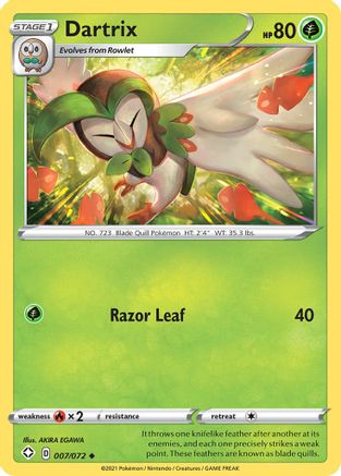 Image of Dartrix (007/072) [Sword & Shield: Shining Fates]