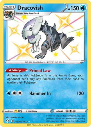 Image of Dracovish (SV036/SV122) [Sword & Shield: Shining Fates]