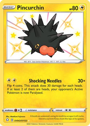 Image of Pincurchin (SV043/SV122) [Sword & Shield: Shining Fates]