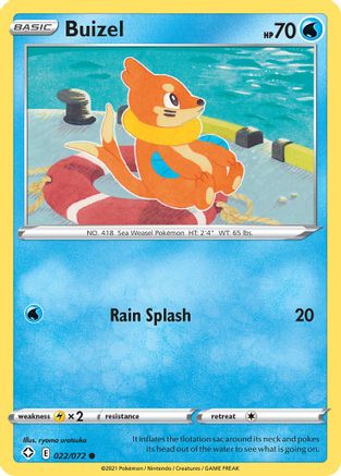 Image of Buizel (022/072) [Sword & Shield: Shining Fates]