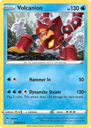 Image of Volcanion (025/072) [Sword & Shield: Shining Fates]
