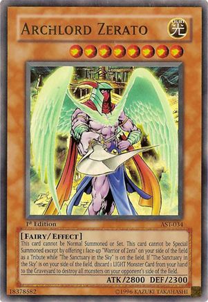 Image of Archlord Zerato [AST-034] Ultra Rare