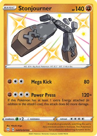 Image of Stonjourner (SV075/SV122) [Sword & Shield: Shining Fates]