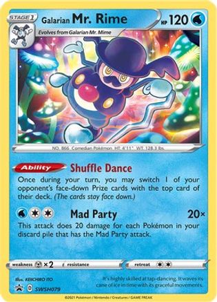 Image of Galarian Mr. Rime - SWSH079 [SWSH: Sword & Shield Promo Cards]
