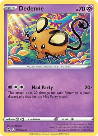 Image of Dedenne (SWSH080) [Sword & Shield: Black Star Promos]