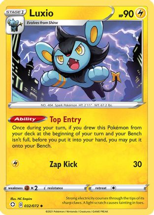 Image of Luxio (032/072) [Sword & Shield: Shining Fates]