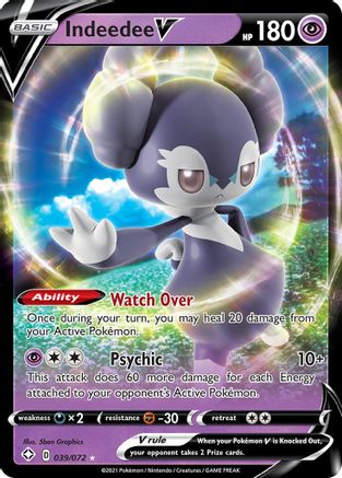 Image of Indeedee V (039/072) [Sword & Shield: Shining Fates]