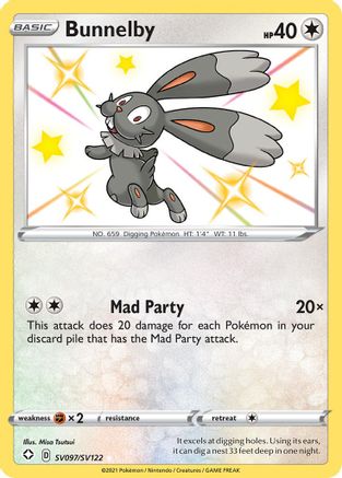 Image of Bunnelby (SV097/SV122) [Sword & Shield: Shining Fates]