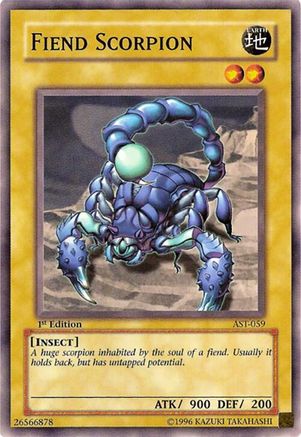 Image of Fiend Scorpion [AST-059] Common