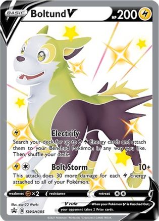 Image of Boltund V (SWSH085) [Sword & Shield: Black Star Promos]