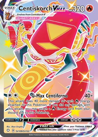 Image of Centiskorch VMAX (SV109/SV122) [Sword & Shield: Shining Fates]