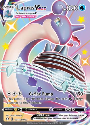 Image of Lapras VMAX (SV111/SV122) [Sword & Shield: Shining Fates]