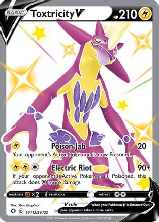 Image of Toxtricity V (SV112/SV122) [Sword & Shield: Shining Fates]