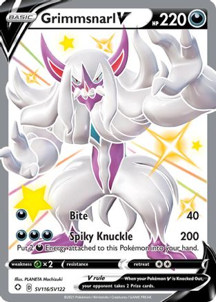 Image of Grimmsnarl V (SV116/SV122) [Sword & Shield: Shining Fates]