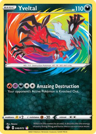 Image of Yveltal (046/072) [Sword & Shield: Shining Fates]