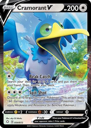 Image of Cramorant V (054/072) [Sword & Shield: Shining Fates]