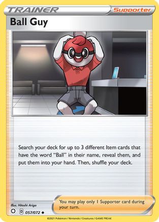 Image of Ball Guy (057/072) [Sword & Shield: Shining Fates]